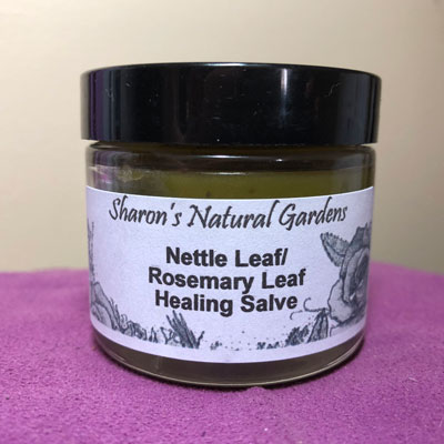 salve nettle and rosemary